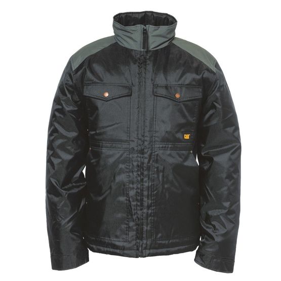 Caterpillar Harvest Jacket in Black