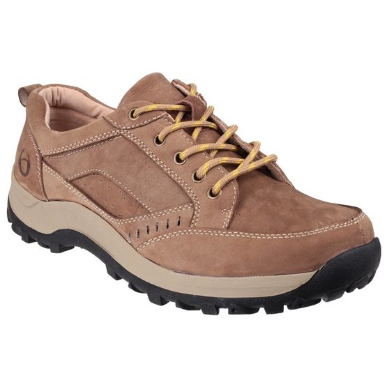 Cotswold Nailsworth Lace Up Shoe in Tan