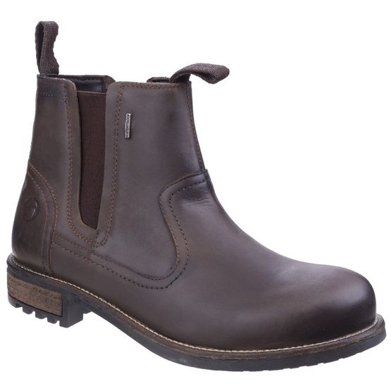 Cotswold Men's Worcester Brown Chelsea-Style Boots