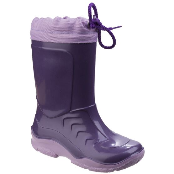 Miscellaneous Other Splash Slip on Childrens Wellington in Lilac