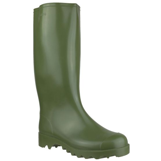 Nora Dolomite Agricultural Wellington Boots - Olive Green