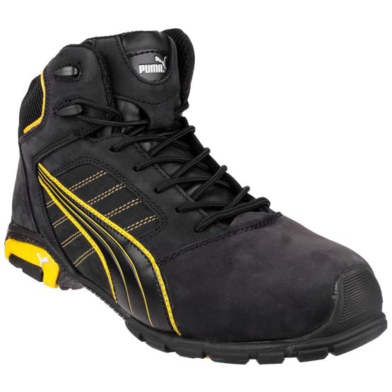 Puma Safety Amsterdam Mid Safety Boots in Black