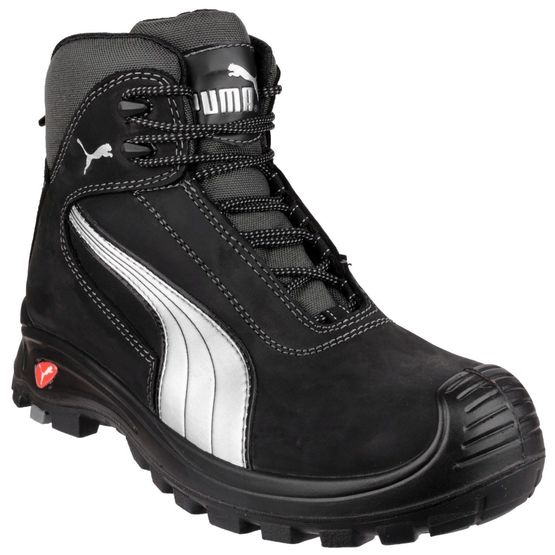 Puma Safety Cascades Mid Lace-up Safety Boots in Black