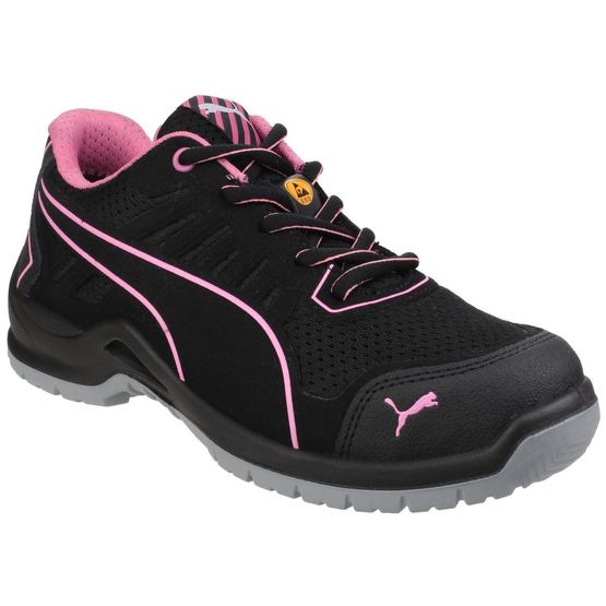 Puma Safety Fuse Tech Lightweight Women's Safety Trainers - Black