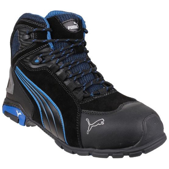 Puma Safety Rio Mid Lace Up Safety Boots in Black