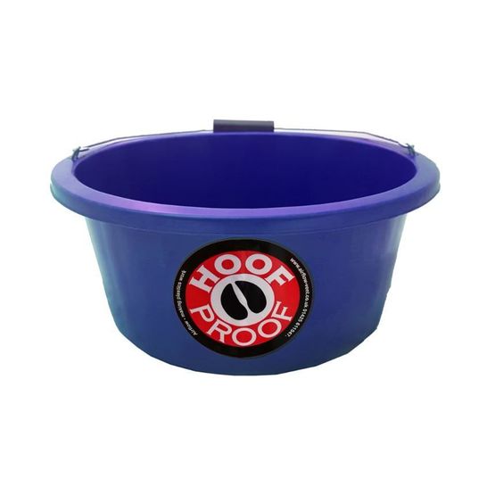 Mitchell Hoof Proof Feed Bucket - Blue