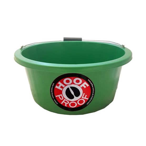 Mitchell Hoof Proof Feed Bucket - Green