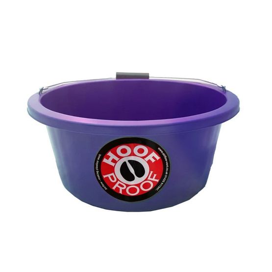Mitchell Hoof Proof Feed Bucket - Purple