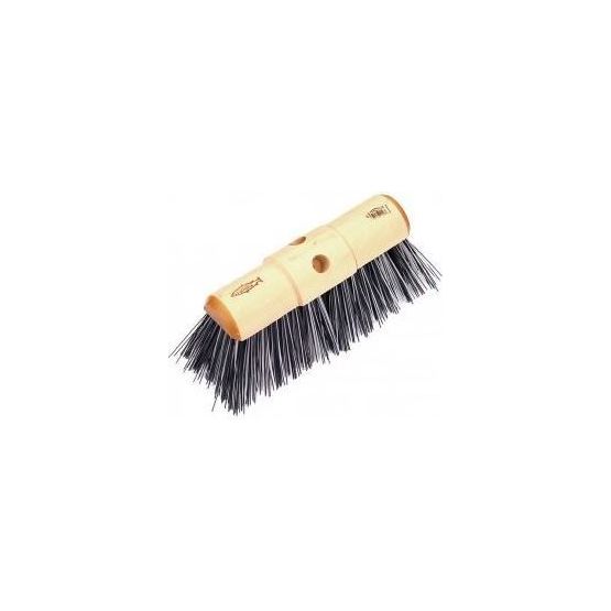 Tony Mitchell BM2 P7 Round Top Broomhead With Black &amp; White Bristles - 13"