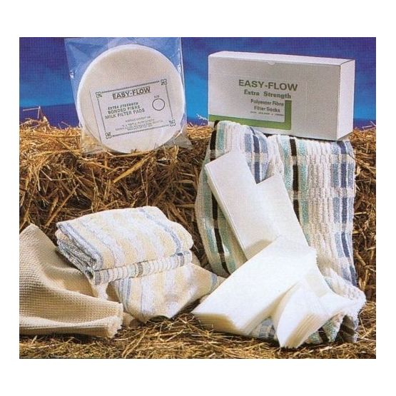 GD Textile Bonded Fibre Milk Filter Sleeves - 30" x 6"