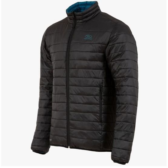 Highlander Coll Reversible Jacket - Black/Petrol