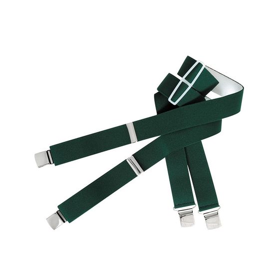 Hoggs Heavy Duty Trouser Braces - Green