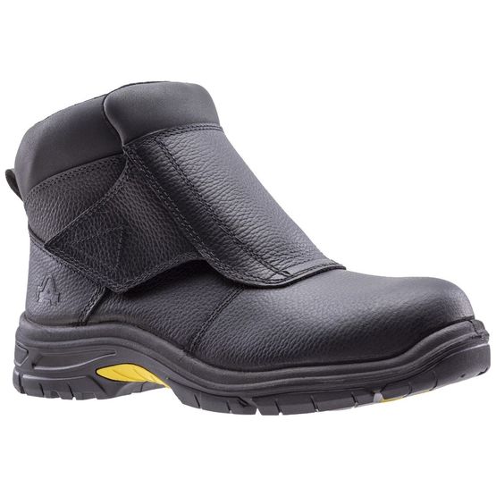 Amblers Safety AS950 Mens Leather Safety Welding Boots in Black