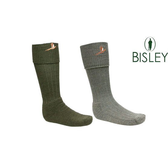 Bisley Embroidered Shooting Socks