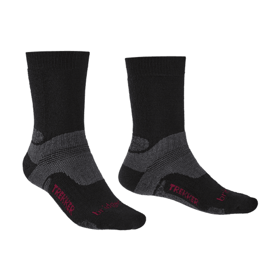 Bridgedale Hike Merino Performance Boot Sock in Black