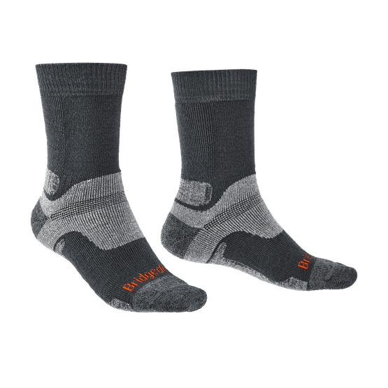 Bridgedale Hike Merino Performance Boot Sock in Gunmetal