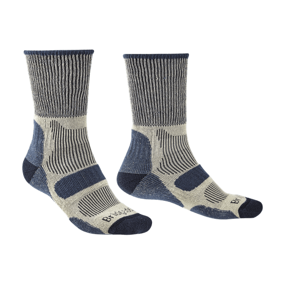 Bridgedale Hike Cotton Boot Sock in Indigo