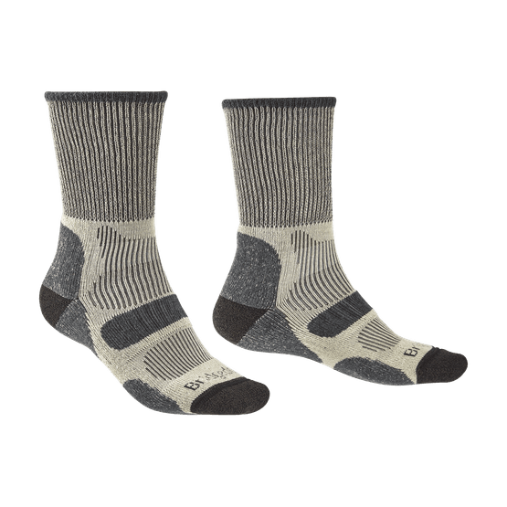 Bridgedale Hike Cotton Boot Sock in Charcoal