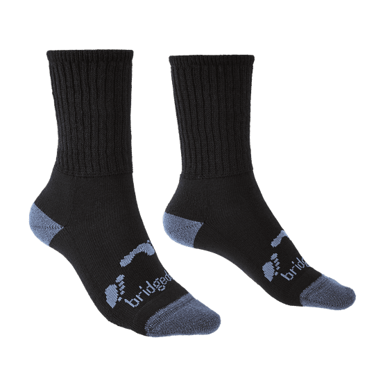 Bridgedale Hike Junior Comfort Boot Sock in Black
