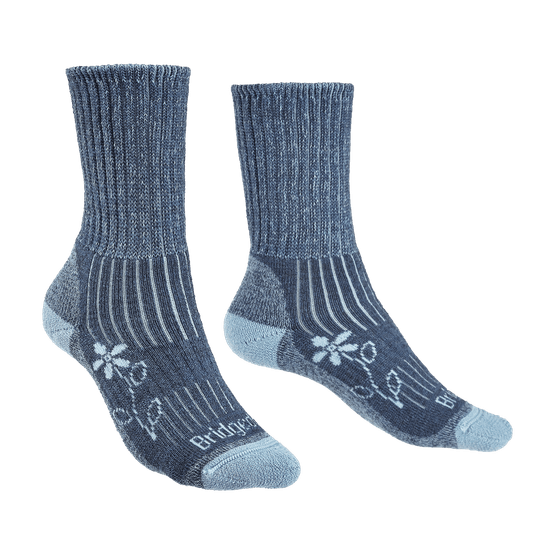Bridgedale Hike Women's Merino Comfort Boot Sock in Blue