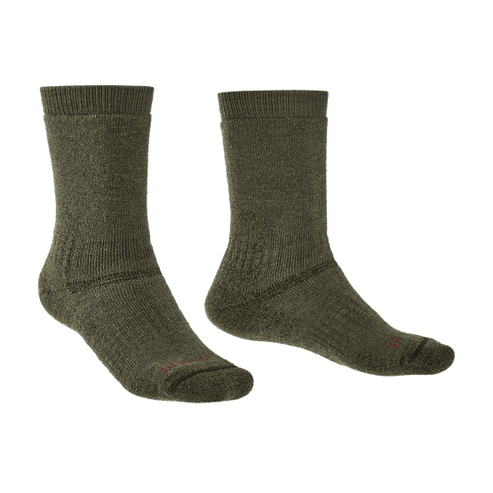 Bridgedale Explorer Merino Performance Boot Sock in Olive