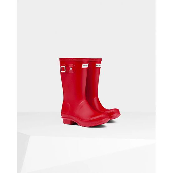 Hunter Original Children's Red Wellington Boots