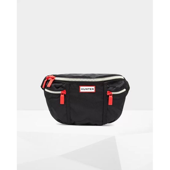 Hunter Original Nylon Bumbag in Black