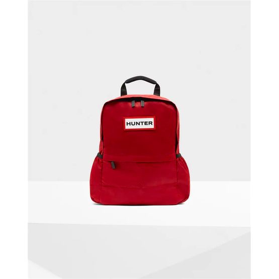 Hunter Original Nylon Backpack in Military Red
