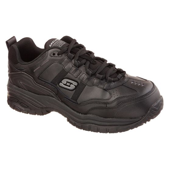 Skechers Soft Stride - Grinnell Work Shoe in Black