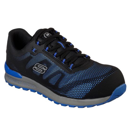 Skechers Bulklin Safety Shoe in Blue