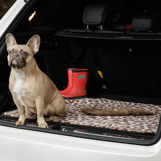Pet Rebellion Car Boot Leopard Print Dog Mate Mat