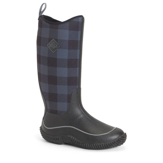 Muck Boots Hale Women's Wellington Boots - Black/Grey Check