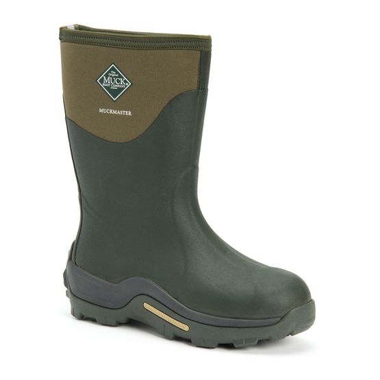 Muck Boots Muckmaster Short Wellington Boots - Moss Green