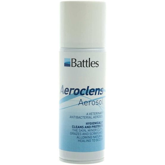 Battles Aeroclens Aerosol - 150g