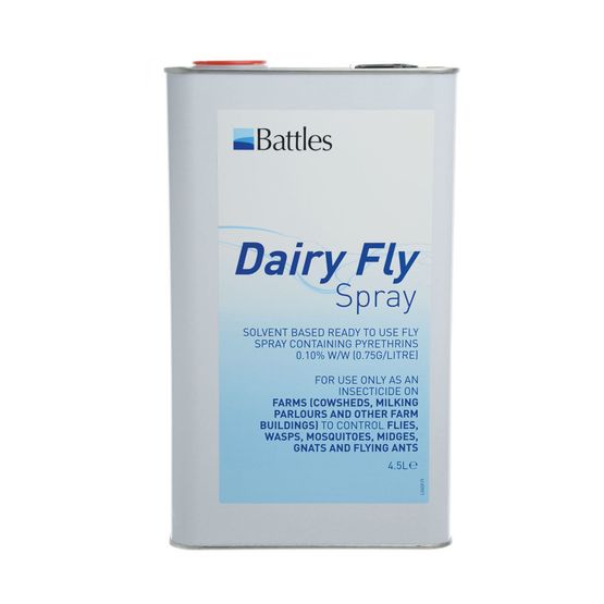 Battles Dairy Fly Spray - 4.5 litre