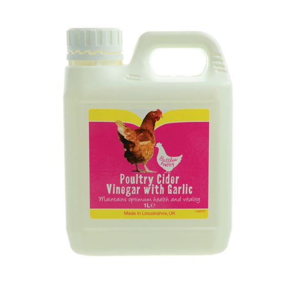 Battles Poultry Cider Vinegar with Garlic - 1 litre