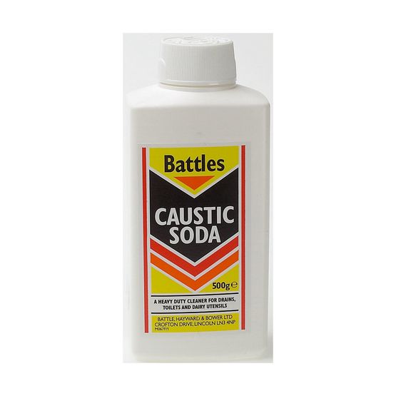 Battles Caustic Soda - 500g