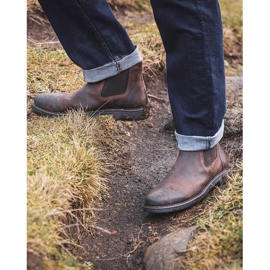 Hoggs Banff Walnut Leather Dealer Boot