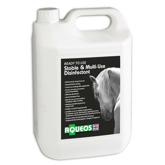 Aqueos Equine Ready to Use Disinfectant - 5 litre