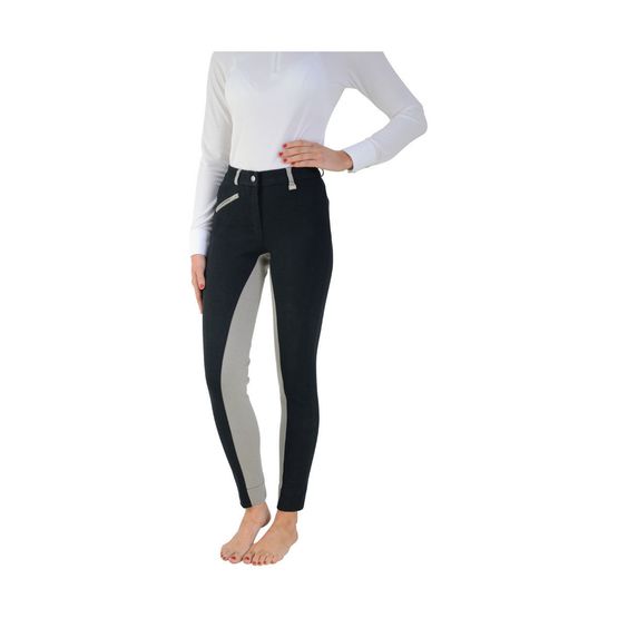 HyPERFORMANCE Manby Ladies Jodhpurs - Black/Grey