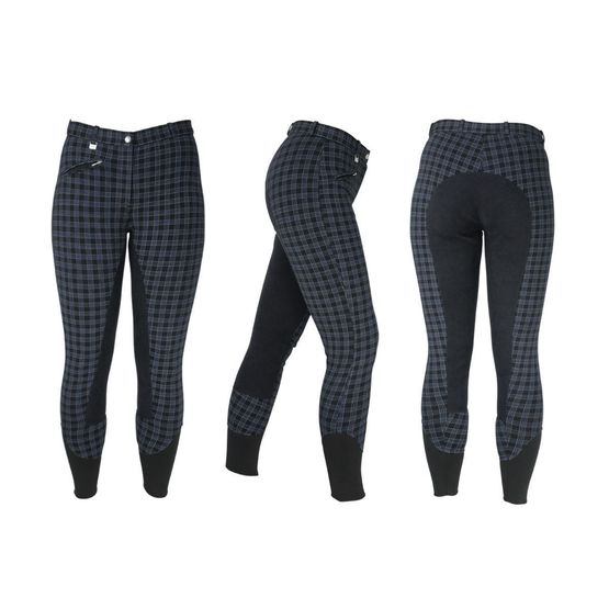 HyPERFORMANCE Harby Ladies Breeches - Black Check