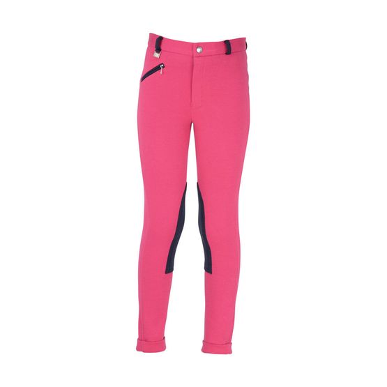 HyPERFORMANCE Belton Children's Jodhpurs - Pink/Navy