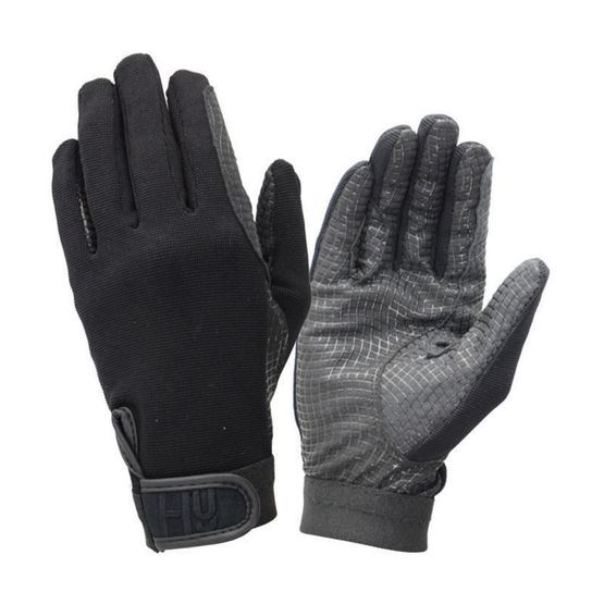 Hy5 Ultra Grip Riding Gloves - Black