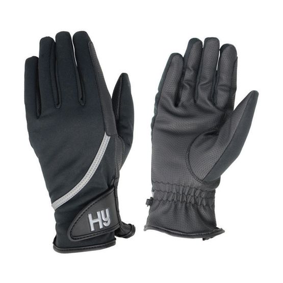 Hy5 Softshell Riding Gloves - Black