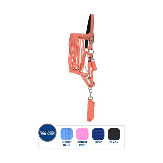 Hy Head Collar Lead Rope &amp; Fly Veil Set - Full