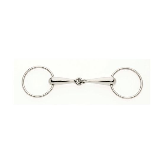 Thin German Hollow Mouth Loose Ring Snaffle