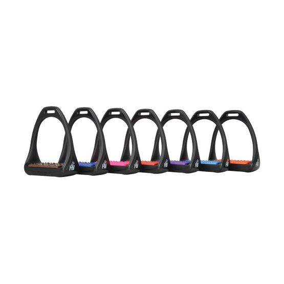 HyJUMP Compositi Reflex Stirrups with Coloured Treads