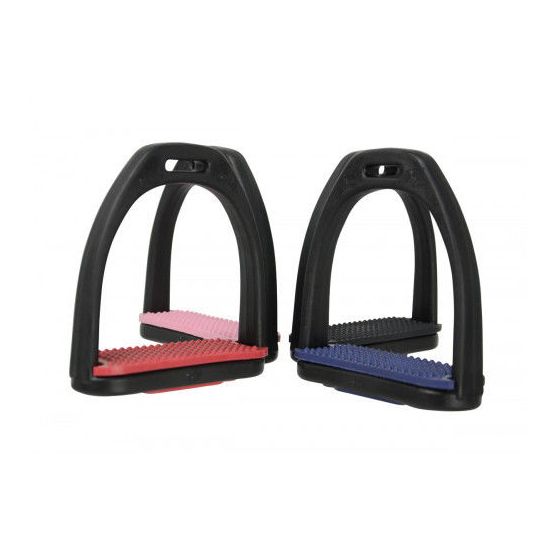 HyJUMP Lightweight Children's Stirrups - Red