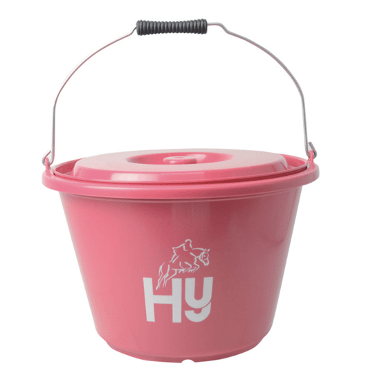 Hy Bucket with Lid - Pink - 18 litre