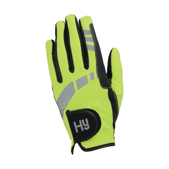 Hy5 Extreme Reflective Softshell Gloves - Reflective Yellow